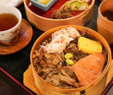 local foods prepared in Aizu