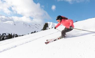 Skiing at Marmot Basin